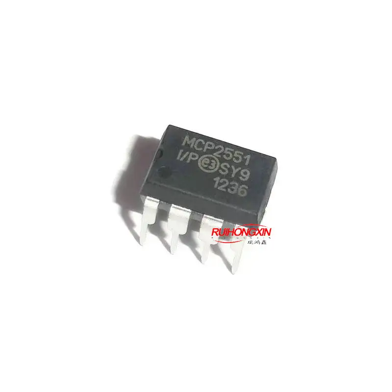 MCP2551-I/P DIP-8 mcp2551 In-line High speed CAN transceiver Applicable to 12V and 24V systems goods in stock