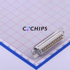 DS1033-25FWN8SS-CT D-Sub/VGA Connector Connector Standard D-Sub Female 25P Solder Wire Type - Product Image 1
