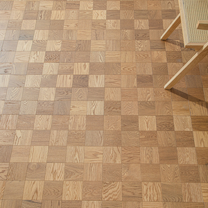 Parquet en bois d'orme multicouche AVANTIMORA EN717-1 anti-mites, finition farmhouse, qualité ABCD, 20 mm, pour salle à manger - Product Image 1