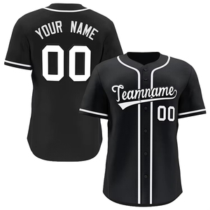 Nieuw Seizoen Mannen 100% Polyester Custom Honkbalshirt Groothandel Blanco Honkbal Truien Softbal Uniform Honkbal Team T-Shirts - Product Image 2