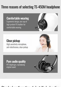 Auriculares de DJ Takstar TS-450M Nuevos, Auriculares de Una Oreja con Micrófono para DJ, Hechos en China - Product Image 4