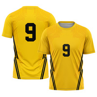 Camiseta de Fútbol Retro Personalizada con Diseño OEM ODM de Yutuo, Unisex, de Manga Corta, Transpirable, de Secado Rápido, 100% Poliéster