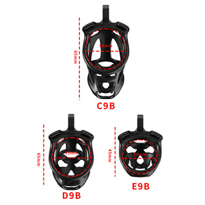 YPM <span class=keywords><strong>cabeza</strong></span> de leopardo impresión 3D jaula para pene dispositivos de castidad masculina jaulas de bloqueo de pene jaula de castidad de resina para hombres - Product Image 3