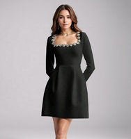 Robe courte florale d'automne D&M, col cœur, bretelles spaghetti, dos nu, robe de soirée, vêtements décontractés pour femmes