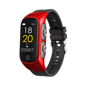Reloj Inteligente 2 en 1 con Monitor de Ritmo Cardíaco, Presión Arterial y Auriculares, para Hombre y Mujer, Modelo <span class=keywords><strong>N8</strong></span> - Product Image 3