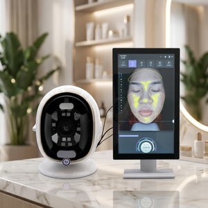 Detector de piel facial 8 en 1 con pantalla táctil HD, multispectro, gestión profesional de la piel para uso comercial. - Product Image 1