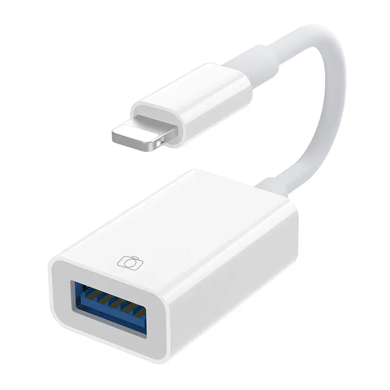 USB 카메라 어댑터 USB3.0 여성 OTG 케이블 어댑터 아이폰 iPad 유형 c 장치 없음 응용 프로그램 플러그 앤 플레이