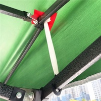 Tente Pixingke 10x10 en tissu Oxford PVC imperméable avec poteaux en aluminium et acier, armature droite, pour camping, événements, gazebo, utilisation en extérieur