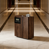 Diffuseur d'arômes électrique sans eau en métal de luxe pour usage commercial, avec minuterie, parfum personnalisé, machine de désodorisation d'air pour hôtel