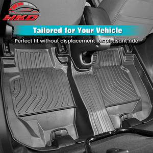 Tapis de sol toutes saisons pour Honda HR-V 2016-2022, 1ère et 2ème rangée, en TPE 3D moulé, imperméables - Product Image 6