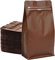 Impression personnalisée 250/500G 1Kg Sachet alimentaire de qualité alimentaire en Mopp Vmpet Pe à fond carré, sac en plastique coloré avec valve à fermeture éclair réutilisable