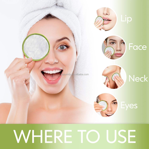 Tampons démaquillants personnalisés avec logo, doux, écologiques, en coton de bambou naturel, tampons démaquillants biologiques pour tous types de peau, tissu facial - Product Image 3