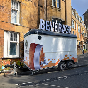 Camión de Comida Ambulante 2025, Quioscos de Comida Callejera, Camión Bar Móvil, Caravana de Comida con Remolque de Cocina, Foodtruck Estadounidense para Alemania - Product Image 5