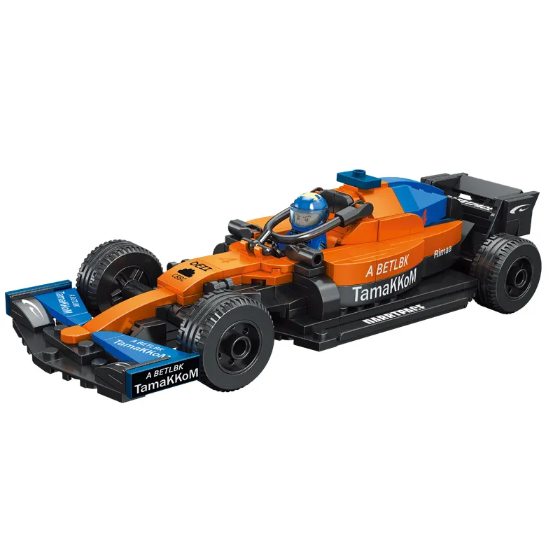 MJI Technology F1 Racing Car Blocks Educational Building Blocks Bricks Mini Blocks 13014