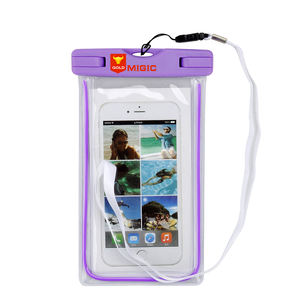 กระเป๋ากันน้ำโทรศัพท์มือถือขนาดสากลสำหรับโทรศัพท์เคสโทรศัพท์มือถือพีวีซีใสกันน้ำพร้อมสายคล้อง - Product Image 4