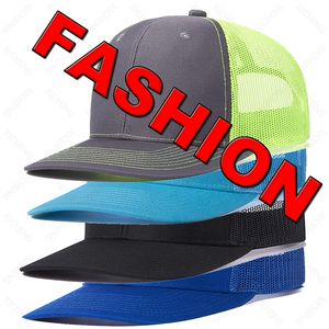 Hot Bán Tùy Chỉnh Sombreros 3D Thêu Lưới Mũ 6 Bảng Điều Chỉnh Da Vá Gorra Richardson 112 Trucker Hat Mũ - Product Image 4