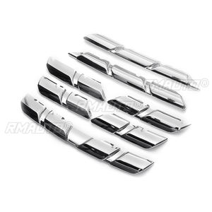 7 pièces pour Renault Kadjar 2015 2016 2017, garniture de calandre avant, moulure chromée ABS, insert de capot, protection adhésive - Product Image 2