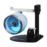 Nouveau moteur de ventilateur de modèle de jet innovant Conception unique avec dispositif de pulvérisation intégré Humidification de l'air en résine Produit Knick-Knack