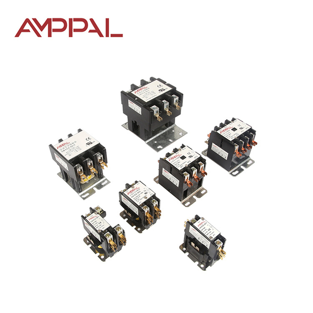 Magnetic 3P 50A Electronic Air Conditioner Contactor Definite Purpose AC Contactor