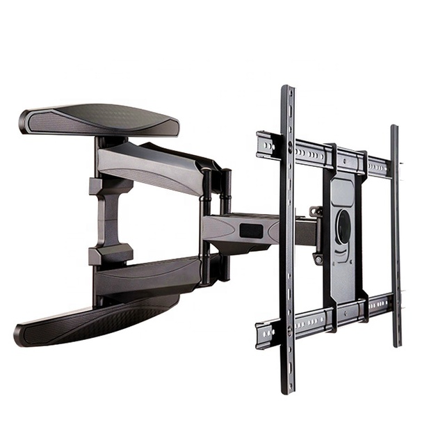 Full Motion TV Wall Mount for 40-75 Inch LCD TVs 360 Degree Swivel Articulating Steel Arm Bracket Distributor Wholesale
