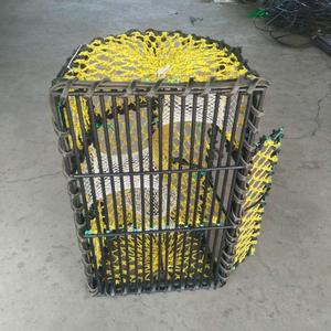 Forte Corda di Paraurti In Plastica-rivestito filo di acciaio Nero di Coccio <span class=keywords><strong>Noti</strong></span> Granchio Trappole Creels Pentola per Irlanda Mercato - Product Image 4