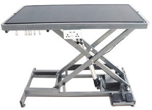 Pour la vente vétérinaire remplaçable bureau manuel élévateur hydraulique levage chat chien toilettage Table tables avec bras pour chiens - Product Image 2