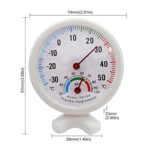 Mini thermomètre hygromètre en forme de cloche LCD balance numérique pour bureau à domicile mur Promotion montage outils de mesure de température intérieure - Product Image 5