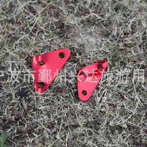 Xingda Boucle de corde triangulaire en alliage d'aluminium Rouge Jaune Bleu Noir, Matériel de fixation réglable pour cordes de vent de tente et de bâche - Product Image 4