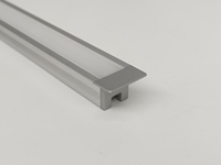 Vente en gros d'usine, bande lumineuse LED en alliage d'aluminium T5 W10x10mm, tubes néon, Ra90 CRI, surface anodisée, 6000K, DC12V, 3 ans de garantie