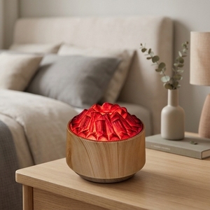 Humidifier for Bedroom 7 Colors Adjustable Color-Changing <b>Light</b> ABS PP Electronic Components 300ml - Product Image 1