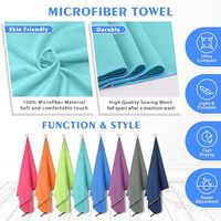 Serviette de sport à prix d'usine en promotion - Absorption et séchage rapides avec super fibres - Personnalisable avec logo