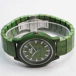 <span class=keywords><strong>Montre</strong></span> en <span class=keywords><strong>bois</strong></span> teint couleur verte vente en gros <span class=keywords><strong>pas</strong></span> <span class=keywords><strong>cher</strong></span> de haute qualité unique spécial <span class=keywords><strong>montre</strong></span> de mode pour hommes femmes OEM - Product Image 4
