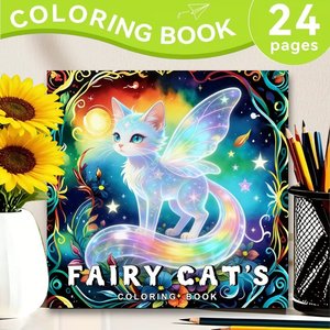 Libretas para Colorear con Diseño de Gatos de Cuentos de Hadas para Pedidos al por Mayor, Regalos Navideños, Impresión de Logotipo Personalizado en la Cubierta para Tiendas de Regalos y Vendedores en Línea - Product Image 5