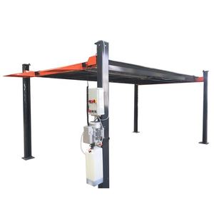 <span class=keywords><strong>Flota</strong></span> de autobuses comerciales que da servicio al elevador de vehículos de cuatro postes con sincronización hidráulica y sistema de parada de emergencia - Product Image 4