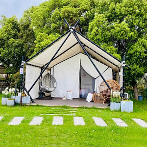 Ngoài trời lớn khách sạn sang trọng Lều Hoang Dã danh lam thắng cảnh Khu cắm trại kỳ nghỉ trang trại ký túc xá <span class=keywords><strong>Net</strong></span> Màu Đỏ thẳng loại giằng - Product Image 5