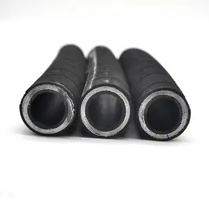Tubo flessibile in gomma per tubo idraulico ad alta pressione in acciaio del produttore Din En856 4Sp / 4Sh Sae100 R13 / R15
