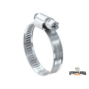 Fischer 9mm full band <b>hose</b> clamp in W2 steel, clamping range 20-<b>32mm</b> (100pcs) - Product Image 1