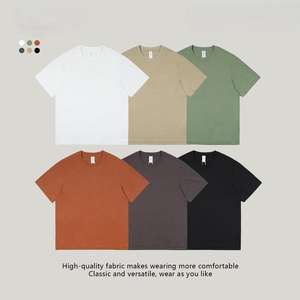 Camisetas de secado rápido de verano de alta calidad para hombres y mujeres, prendas de vestir informales de manga corta de Color sólido transpirables que absorben el sudor - Product Image 2