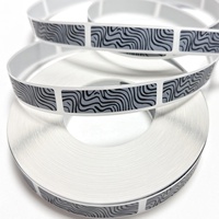 Étiquettes adhésives personnalisées anti-contrefaçon à gratter en polyester argenté PET avec code-barres 10*40MM, autocollant de sécurité Zebra PIN