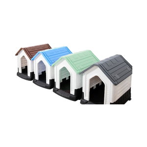 Perrera plegable de plástico para exteriores a prueba de lluvia para perros Four Seasons <span class=keywords><strong>General</strong></span> extraíble lavable jaula para perros de tamaño mediano y grande mascota - Product Image 3