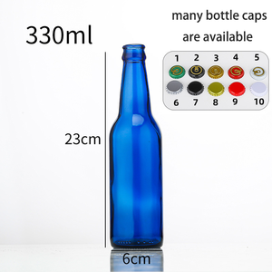 Wholesale 250ml 330ml 500ml Glass <strong>Bottles</strong> Crown Cap for Brand Brandy Soda Water Beer Tequila Serving Screen Printing Surface - Product Image 6