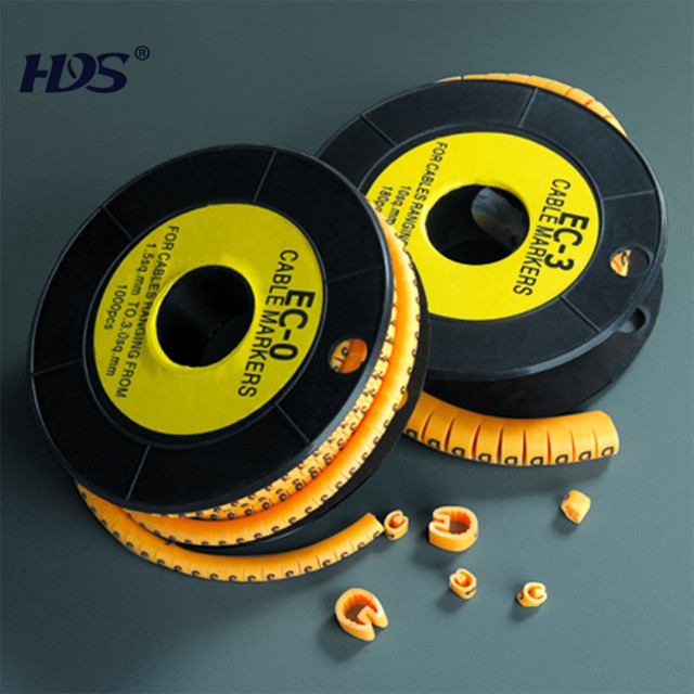 High Quality PVC Cable Marker CE Certified Factory Price Wiring Accessories FOB/EXW Shipping