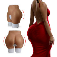 Pantalon en silicone pour les fesses, body shaper rembourré, culotte en silicone, faux fessier et hanches, rehausseur de fesses réaliste, taille plus