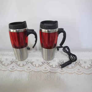 Factory Direct Wholesale Modern Stainless Steel Heated Car <b>Cups</b> Vacuum Insulated Driver's <b>Thermos</b> <b>Cups</b> for Outdoor Use - Product Image 4