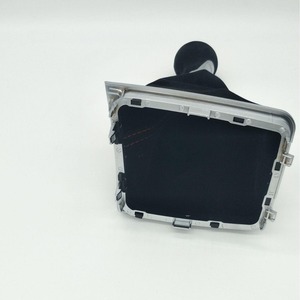 Pomo de palanca de cambios para coche Vw, pomo de cambio de terciopelo negro con cubierta antipolvo, diseño ergonómico para transmisión manual - Product Image 2