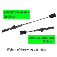 OEM ODM Bâton de golf télescopique pour entraînement intérieur/extérieur, simulateur de swing transfrontalier, accessoires auxiliaires, bâton d'impact