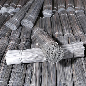 Kawat Binding pemotongan baja karbon rendah lapis <span class=keywords><strong>PVC</strong></span> galvanis BWG16 18 <span class=keywords><strong>20</strong></span> 21 <span class=keywords><strong>Gauge</strong></span> kawat besi lurus memotong - Product Image 5