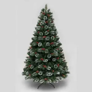 Albero di Natale con Luci LED 180cm, Alberi di Natale Artificiali - Product Image 1