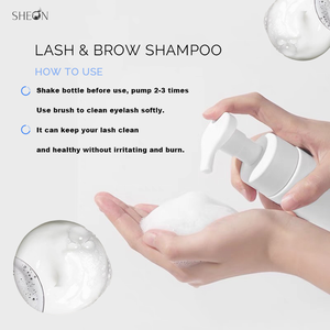 <span class=keywords><strong>Sheon</strong></span> Accessoires de lavage des cils shampooing pour cils en gros bouteille de shampooing pour extension de cils nettoyant pour cils ensemble de shampooing pour cils - Product Image 3