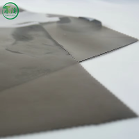 Film en TPU polyester noir translucide lisse et imperméable, résistant aux déchirures, pour sacs, dessus de table, accessoires de bricolage